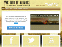 Tablet Screenshot of landofvanadiel.com